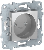 Розетка Schneider Electric NU503330 (Алюминий) - фото