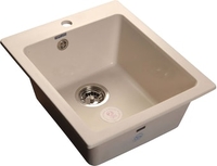 Кухонная мойка GranFest Practic GF-P505 (белый) - фото