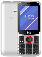 Мобильный телефон BQ-Mobile BQ-2820 Step XL+ (белый/красный) - фото