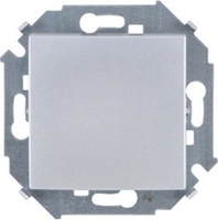 Выключатель Simon 1591251-033 (Алюминий) - фото