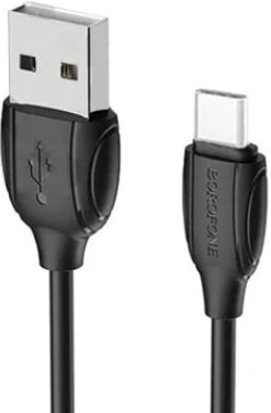 Кабель Borofone BX19 microUSB 1 м (черный) - фото