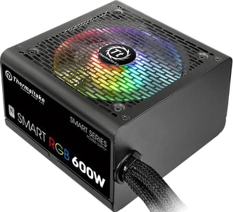 Блок питания Thermaltake Smart RGB 600W (230V) SPR-600AH2NK-2 - фото