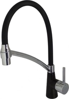 Смеситель Ledeme L4399B-2 (хром/черный) - фото