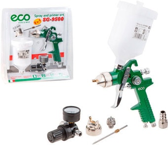 Краскопульт ECO SG-9500 с манометром - фото