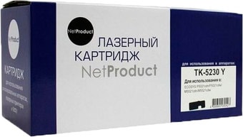 Картридж NetProduct N-TK-5230Y (аналог Kyocera TK-5230Y) - фото