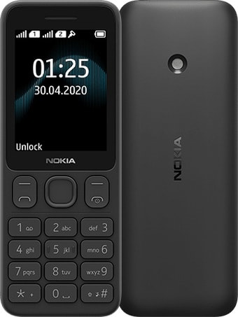 Мобильный телефон Nokia 125 Dual SIM (черный) - фото