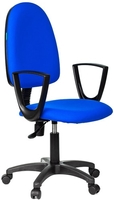 Кресло Бюрократ CH-1300N (синий) - фото