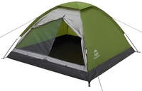 Треккинговая палатка Jungle Camp Lite Dome 4 (зеленый/серый) - фото