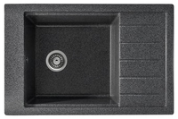 Кухонная мойка Gerhans B28 (графит) - фото