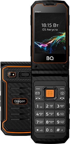 Мобильный телефон BQ-Mobile BQ-2822 Dragon (черный) - фото