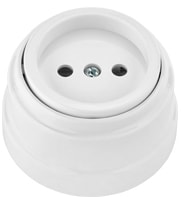 Розетка Bylectrica РА16-0201 (белый) - фото
