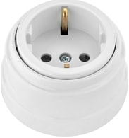 Розетка Bylectrica РА16-0202 (белый) - фото