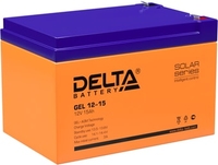Аккумулятор для ИБП Delta GEL 12-15 (12В/15 А·ч) - фото