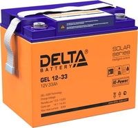 Аккумулятор для ИБП Delta GEL 12-33 (12В/33 А·ч) - фото