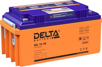 Аккумулятор для ИБП Delta GEL 12-65 (12В/65 А·ч) - фото