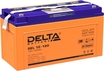 Аккумулятор для ИБП Delta GEL 12-120 (12В/120 А·ч) - фото