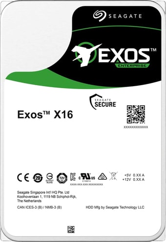 Жесткий диск Seagate Exos X16 10TB ST10000NM002G - фото