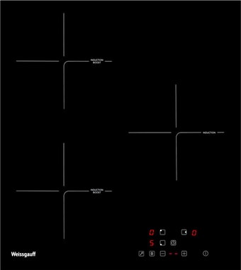 Варочная панель Weissgauff HI 430 B - фото