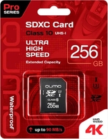 Карта памяти QUMO SDXC QM256GSDXC10U1 256GB - фото