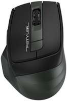 Мышь A4Tech Fstyler FB35 (черный/зелёный) - фото