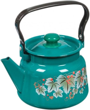 Чайник со свистком Сибирские товары С2714.3Б (бирюзовый) - фото