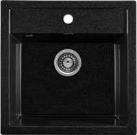 Кухонная мойка Gerhans A11 (черный) - фото
