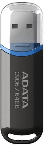 USB Flash A-Data C906 64GB (черный) - фото