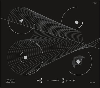 Варочная панель Krona Meridiana 60 BL - фото