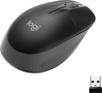 Мышь Logitech M190 (черный/темно-серый) - фото