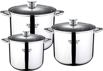 Набор кастрюль ZEIDAN Z-50640 - фото