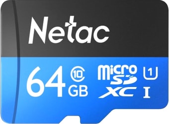 Карта памяти Netac P500 Standard 64GB NT02P500STN-064G-S - фото