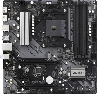 Материнская плата ASRock B550M Phantom Gaming 4 - фото