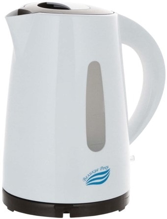 Электрочайник Великие Реки Томь-1 (белый/коричневый) - фото
