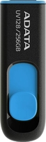 USB Flash A-Data DashDrive UV128 256GB (черный/синий) - фото
