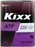 Трансмиссионное масло Kixx ATF DX-III 4л - фото