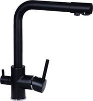 Смеситель Gerhans HU01K4055-3-25 (оникс) - фото