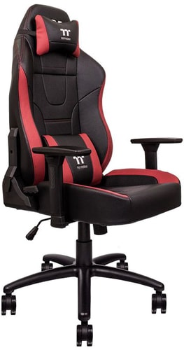 Кресло Thermaltake U Comfort GGC-UCO-BRLWDS-01 (черный/красный) - фото