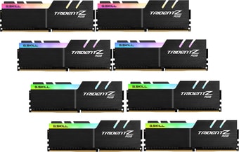 Оперативная память G.Skill Trident Z RGB 8x8GB DDR4 PC4-32000 F4-4000C18D-64GTZR - фото