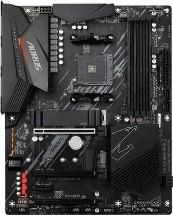 Материнская плата Gigabyte B550 Aorus Elite V2 (rev. 1.0) - фото