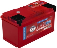 Автомобильный аккумулятор E-Lab 6СТ-75R + EFB (75 А·ч) - фото