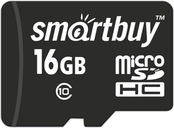 Карта памяти Smart Buy microSDHC SB16GBSDCL10-00LE 16GB - фото