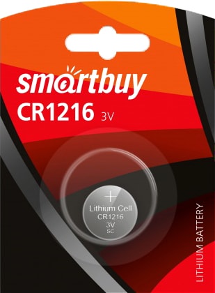 Батарейки SmartBuy CR1216 SBBL-1216-1B - фото