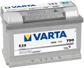 Автомобильный аккумулятор Varta Silver Dynamic E38 574 402 075 (74 А/ч) - фото