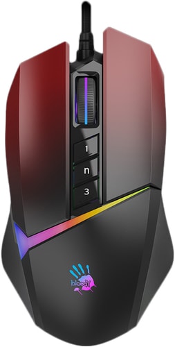 Игровая мышь A4Tech Bloody W60 Max (красный) - фото