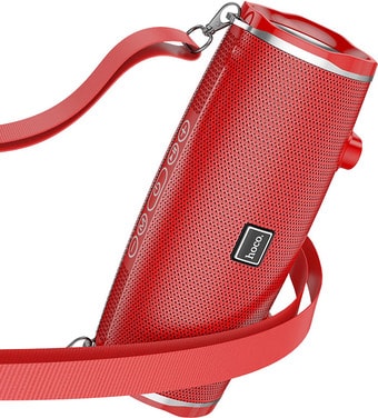 Беспроводная колонка Hoco BS40 Desire Song (красный) - фото