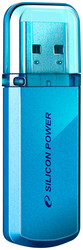 USB Flash Silicon-Power Helios 101 Blue 64GB (SP064GBUF2101V1B) - фото