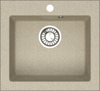 Кухонная мойка Berge BR-4803 (песочный матовый) - фото