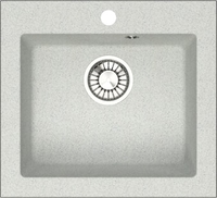 Кухонная мойка Berge BR-4803 (серый матовый) - фото