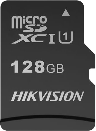 Карта памяти Hikvision microSDXC HS-TF-C1(STD)/128G/Adapter 128GB (с адаптером) - фото