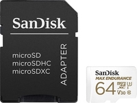 Карта памяти SanDisk microSDXC SDSQQVR-064G-GN6IA 64GB (с адаптером) - фото